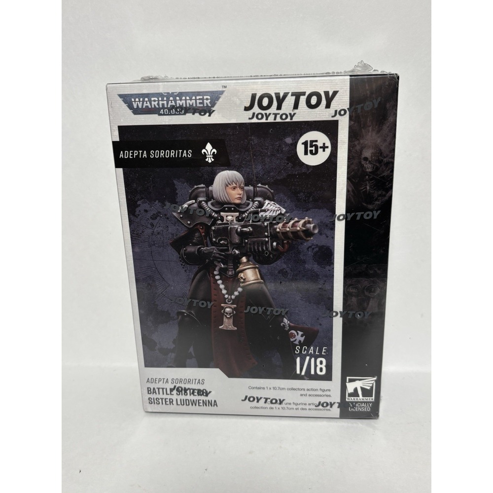 JoyToy Warhammer 40K Adepta Sororitas Battle Sister Ludwenna 1/18 Figure NIB